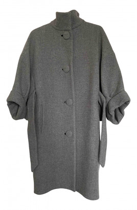 Martin Grant Grey Wool Coat for Women