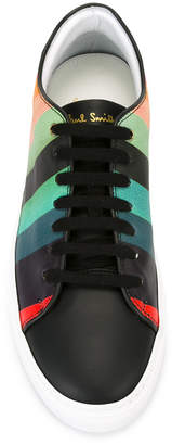 Paul Smith rainbow stripe sneakers
