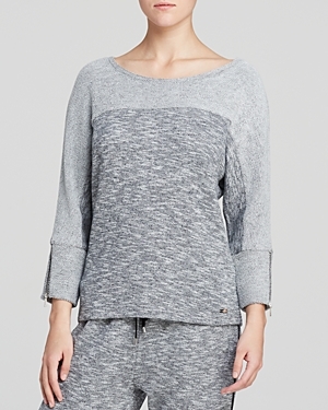 Calvin Klein Two-Tone Melange Sweater