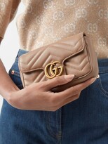 Thumbnail for your product : Gucci GG Marmont Mini Matelassé-leather Cross-body Bag