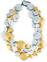 Thumbnail for your product : Viktoria Hayman Triple-Strand Mother of Pearl Doublets Necklace