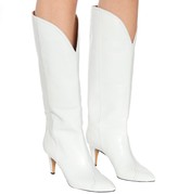 Thumbnail for your product : Isabel Marant Lestan knee-high leather boots