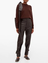 Thumbnail for your product : Jil Sander Dropped-sleeve Cashmere Sweater - Brown