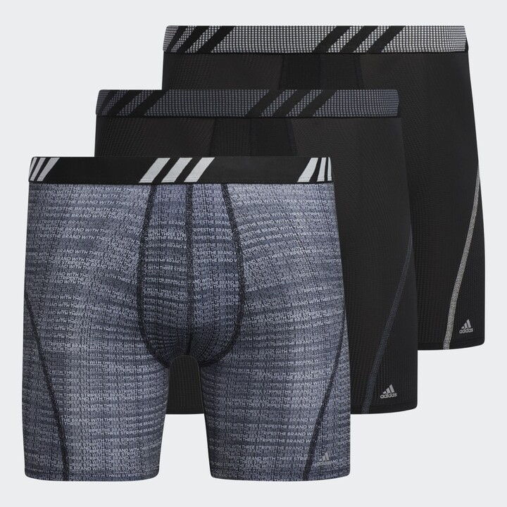 adidas Performance Mesh Graphic Boxer Briefs 3 Pairs - ShopStyle