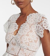 Thumbnail for your product : Self-Portrait Guipure lace minidress
