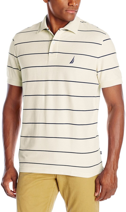 Nautica Striped Mens Polos | Shop the world's largest collection 