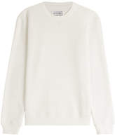 Thumbnail for your product : Maison Margiela Cotton Sweatshirt with Elbow Patches