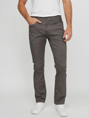 Mens Grey Coated Jeans | ShopStyle