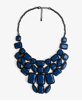 Thumbnail for your product : Forever 21 Faux Stone Gem Bib Necklace