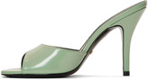 Thumbnail for your product : Gucci Green Slide Heeled Sandals