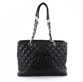 CHANEL Grand Shopping Tote Quilted Ca 