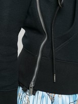 Thumbnail for your product : Sacai Zip-Front Expansion Panel Hoodie