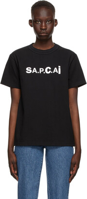 A.P.C. Chic cotton and linen blend T-shirt - ShopStyle Tees