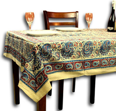 Sweet Us Rectangle Floral Cotton Tablecloth