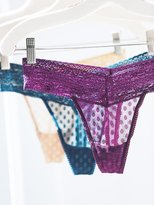 Thumbnail for your product : Free People Lace Trim Thong