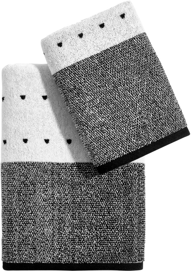 DKNY Triangle Stripe 4-Piece Bath Towel & Hand Towel Set - ShopStyle