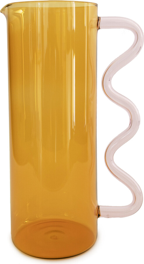 Sophie Lou Jacobsen Wave Glass Pitcher