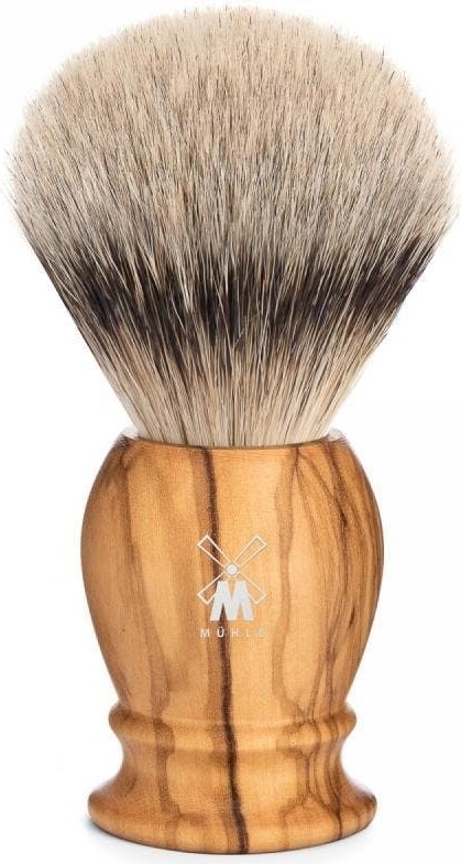Mühle Classic Medium Olive Wood Silvertip Badger Shaving Brush