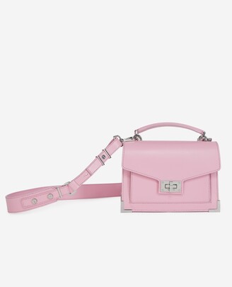 The Kooples Small Emily bag in smooth pastel pink leather - ShopStyle