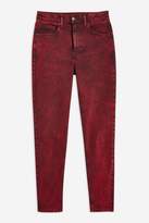 Thumbnail for your product : Topshop Acid Red Jamie Jeans