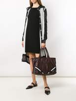 Thumbnail for your product : M·A·C Mara Mac leather tote with striped detail