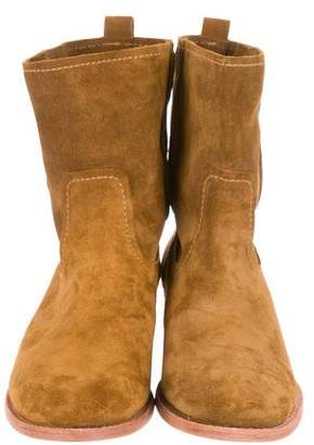 Frye Suede Mid-Calf Boots