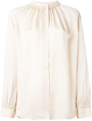 Vince pleated collar blouse