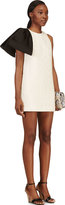 Thumbnail for your product : Giambattista Valli Ivory Shoulder Accent Dress