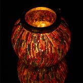 Thumbnail for your product : House of Fraser Firefly Jeweled Hlobe Lantern Small