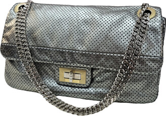 Pre-owned Chanel Silver Handbags