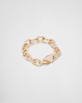 Thumbnail for your product : Prada Eternal Gold chain bracelet in yellow gold with diamonds