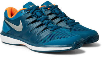 Nike Tennis Air Zoom Prestige Rubber-Trimmed Mesh Tennis Sneakers
