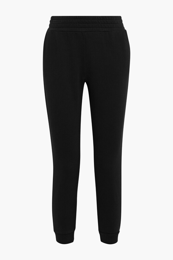 Alice + Olivia Nyc Cropped Fleece Track Pants ShopStyle