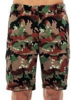 Thumbnail for your product : Valentino Camouflage-print cargo shorts