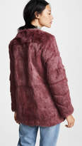Thumbnail for your product : H Brand Alyssa Rabbit Fur Coat