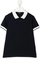 Thumbnail for your product : Il Gufo Two-tone Cotton Polo Shirt