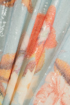 Thumbnail for your product : Sachin + Babi Sequined Floral-print Tulle Dress