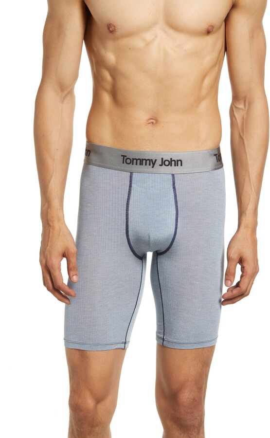 Tommy John Second Skin Luxe Rib 8-Inch Boxer Briefs - ShopStyle