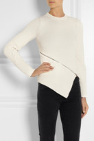 Thumbnail for your product : Alexander Wang Ribbed cotton-blend sweater