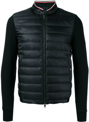 Moncler padded front jacket - men - Cotton/Polyamide/Goose Down - S