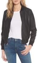 Thumbnail for your product : BB Dakota Gavin Faux Leather Bomber Jacket