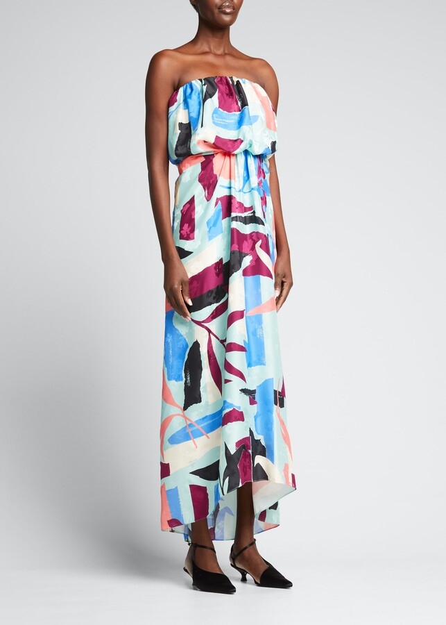 maxi dresses strapless