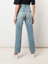 Thumbnail for your product : SLVRLAKE High Rise Panelled Leg Jeans