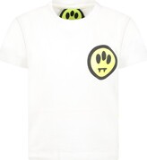 Thumbnail for your product : BARROW White T-shirt For Boy With Logo