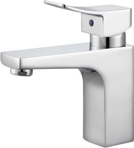 Legion Furniture Single Hole Bathroom Faucet with Drain Assembly