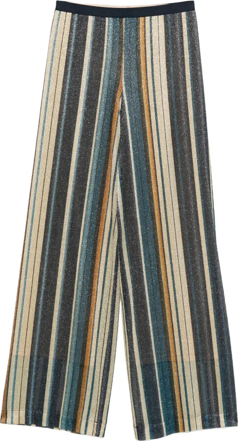 Siyu Zoe striped trousers