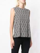 Thumbnail for your product : Max Mara 'S sleeveless patterned blouse