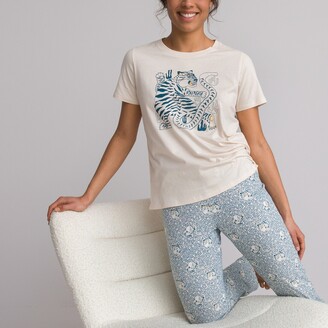 La Redoute Collections Animal Print Cotton Pyjamas - ShopStyle