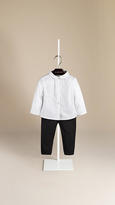 Thumbnail for your product : Burberry Check Detail Cotton Shirt