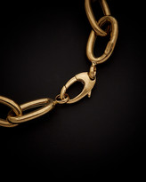 Thumbnail for your product : Italian Gold 14K Polished Oval Double Link Bracelet